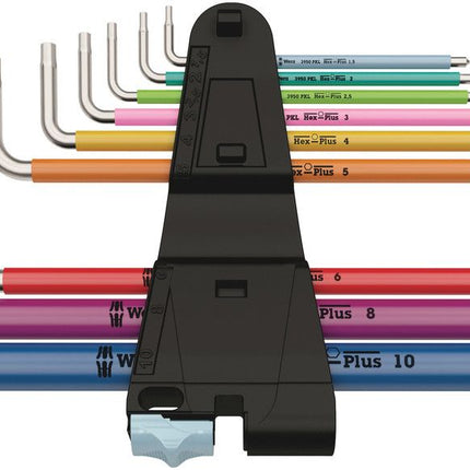 Zestaw wkrętaków płaskich WERA 3950 SPKL/9 SM 9-częściowy ( 4000828221 )