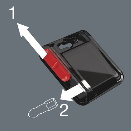 WERA duże opakowanie bitów 1/4 ″ T 25 długość 25 mm ( 4000829009 )