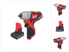 Milwaukee M12 BIW38-501 akumulatorowy klucz udarowy 12 V 135 Nm 3/8