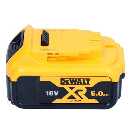 Akumulatorowa szlifierka kątowa DeWalt DCG 412 N 18 V 125 mm + 2x akumulator 5,0 Ah - bez ładowarki