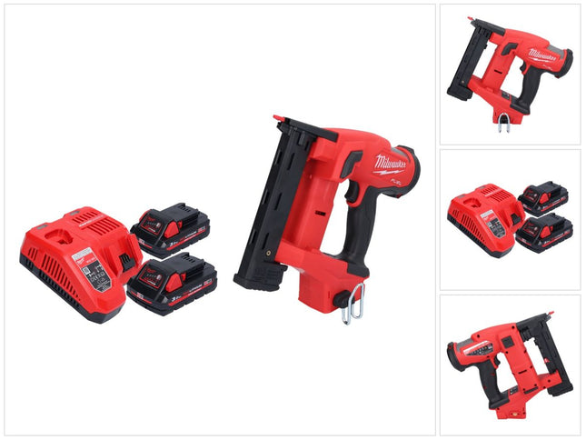 Milwaukee M18 FNCS18GS-302X wkrętarka akumulatorowa 18 V 9,5 - 38 mm bezszczotkowa + 2x akumulator 3,0 Ah + ładowarka + pudełko HD