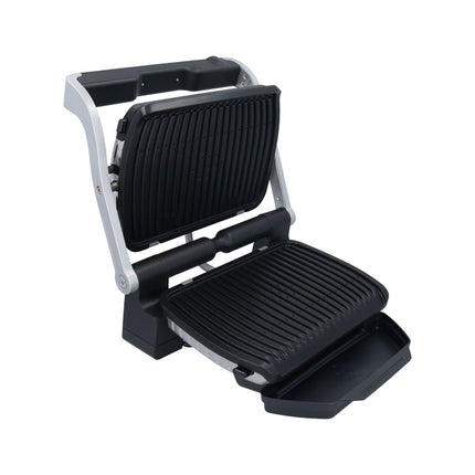 Tefal Optigrill+ GC712D34 Grill kontaktowy 2000 Watt 80 - 250 °C srebrny / czarny
