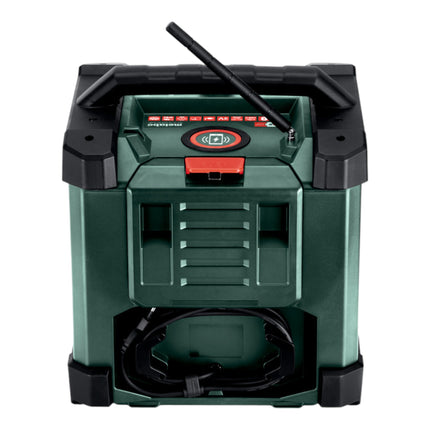 Metabo RC 12 18 32 W BT DAB+ bezprzewodowy radiotelefon budowlany 12 - 18 V IP 54 ( 600779850 ) - bez akumulatora, bez ładowarki