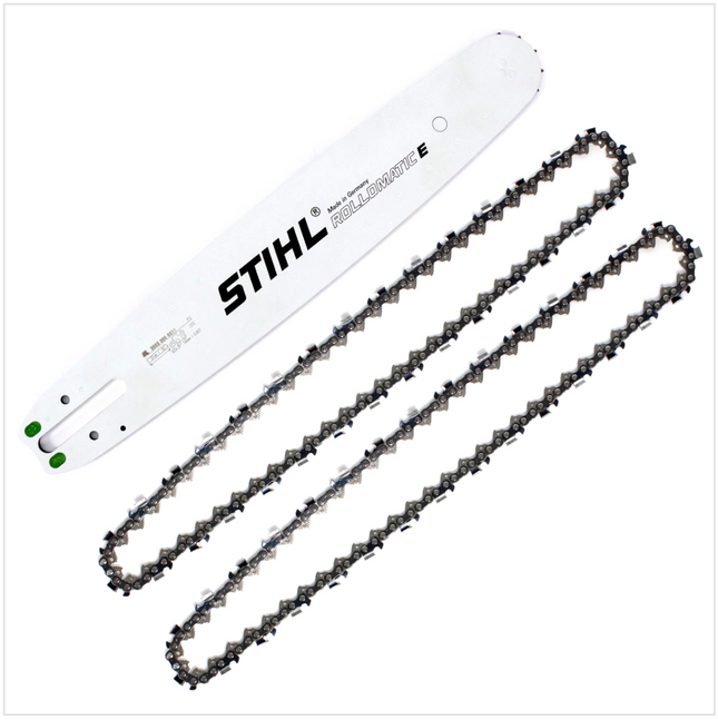 STIHL Führungsschiene Rollomatic E, 37 cm, 1,6 mm, .325" ( 3003 000 6811 ) + 2x STIHL Oilomatic Sägekette .325" Rapid Super mit 1,6 mm Treibglieddicke - 37 cm ( 3639 000 0062 ) - Toolbrothers